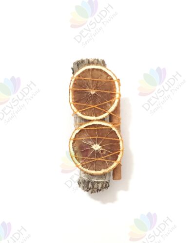 White Sage with Orange & Cinnamon Smudge Stick