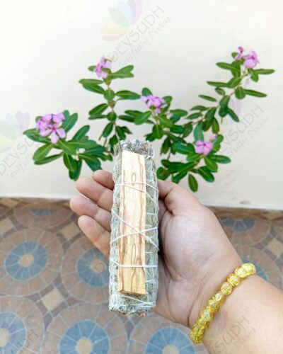 White Sage with Peruvian Palo Santo Smudge Stick
