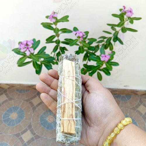 White Sage with Peruvian Palo Santo Smudge Stick