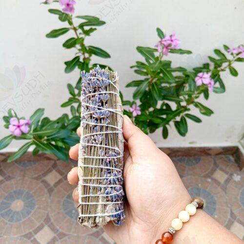 White Sage with Lavender Smudge Stick