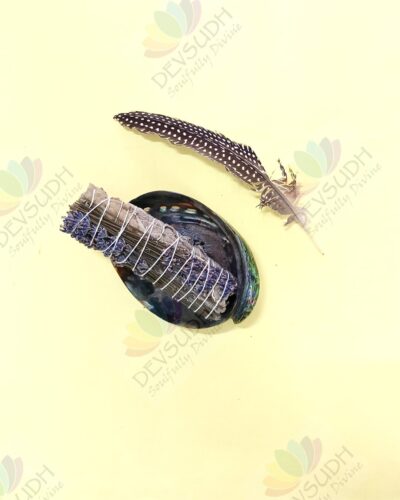 White Sage with Lavender Smudge Stick