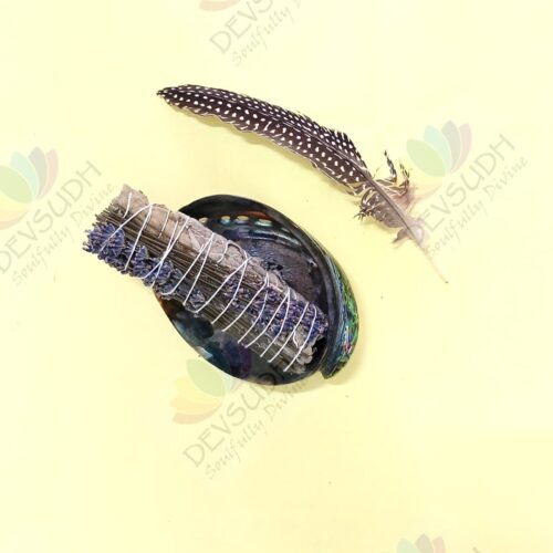 White Sage with Lavender Smudge Stick
