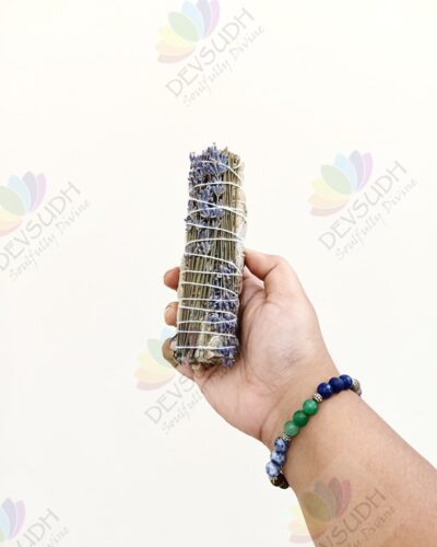 White Sage with Lavender Smudge Stick