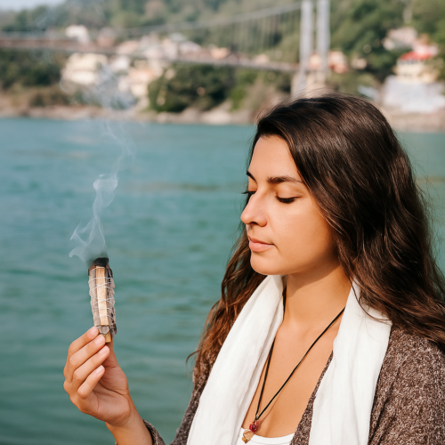 White Sage with Peruvian Palo Santo Smudge Stick