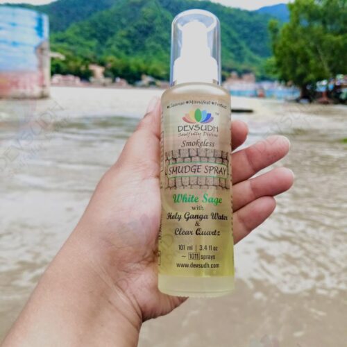 White Sage Smudge Spray (in Glass Spray Bottle)