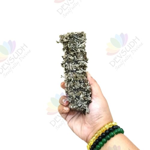 White Sage with Mugwort Smudge Stick