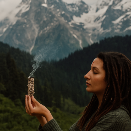 White Sage with Mugwort Smudge Stick