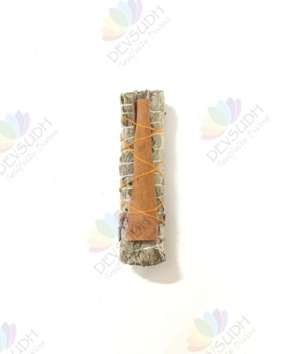 White Sage with Cinnamon Smudge Stick