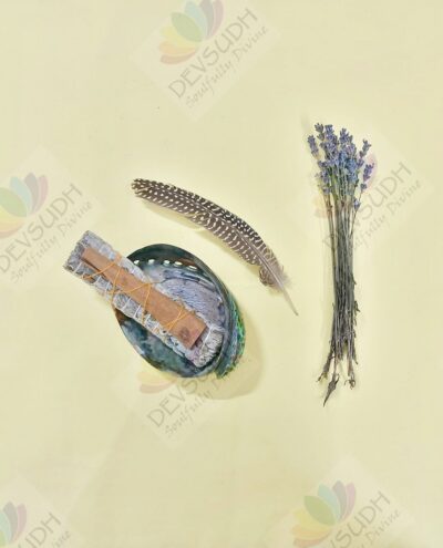 White Sage with Cinnamon Smudge Stick
