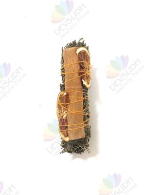 Himalayan Cedar with Orange & Cinnamon Smudge Stick