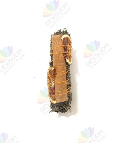 Himalayan Cedar with Orange & Cinnamon Smudge Stick