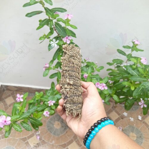 White Sage with Mugwort & Cedar Smudge Stick