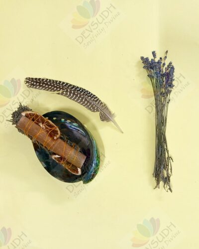 Himalayan Cedar with Orange & Cinnamon Smudge Stick