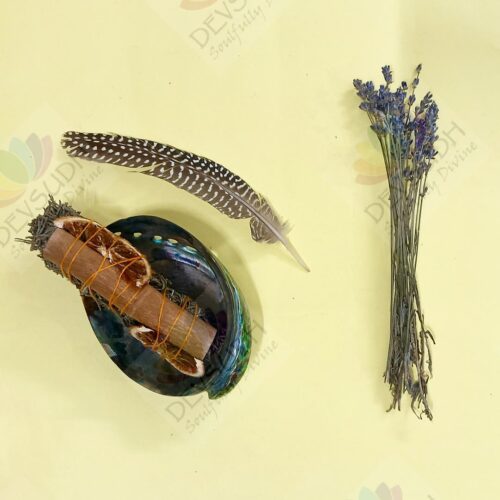Himalayan Cedar with Orange & Cinnamon Smudge Stick