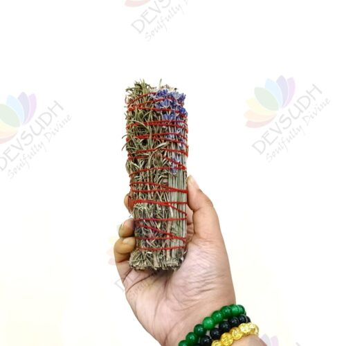 White Sage with Rosemary & Lavender Smudge Stick