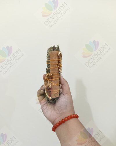 Himalayan Cedar with Orange & Cinnamon Smudge Stick