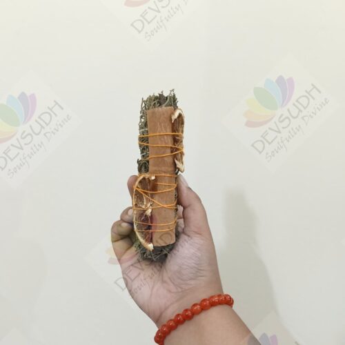 Himalayan Cedar with Orange & Cinnamon Smudge Stick