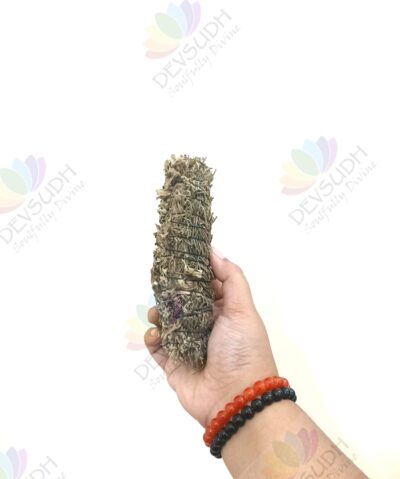 White Sage with Mugwort & Cedar Smudge Stick