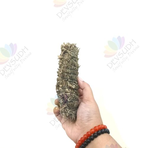 White Sage with Mugwort & Cedar Smudge Stick