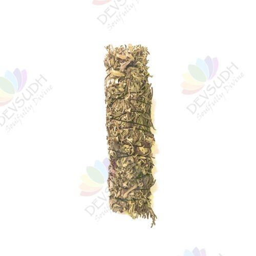 White Sage with Mugwort & Cedar Smudge Stick
