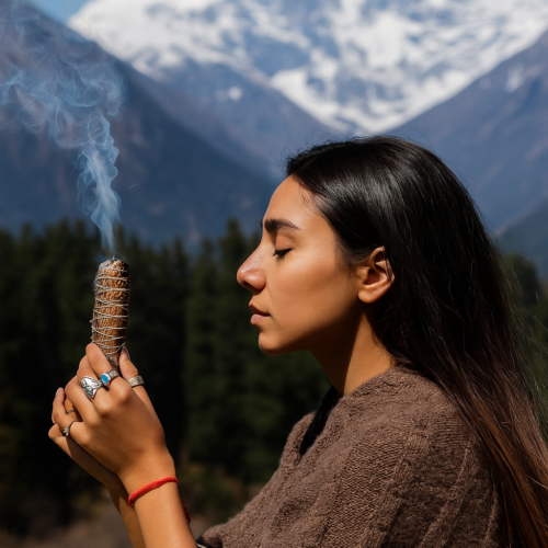 7 Chakra Balance Smudge Stick