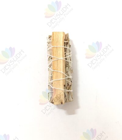 California White Sage with Peruvian Palo Santo Smudge Stick