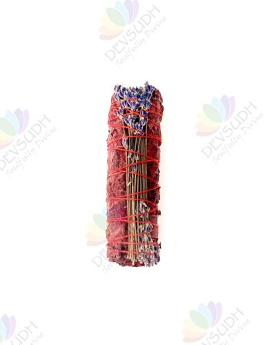 Dragon’s Blood Sage with Lavender Smudge Stick