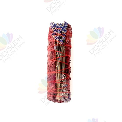Dragon’s Blood Sage with Lavender Smudge Stick