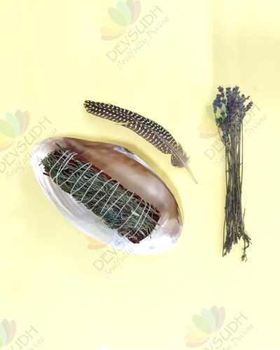 Dragon’s Blood Sage with Rosemary Smudge Stick