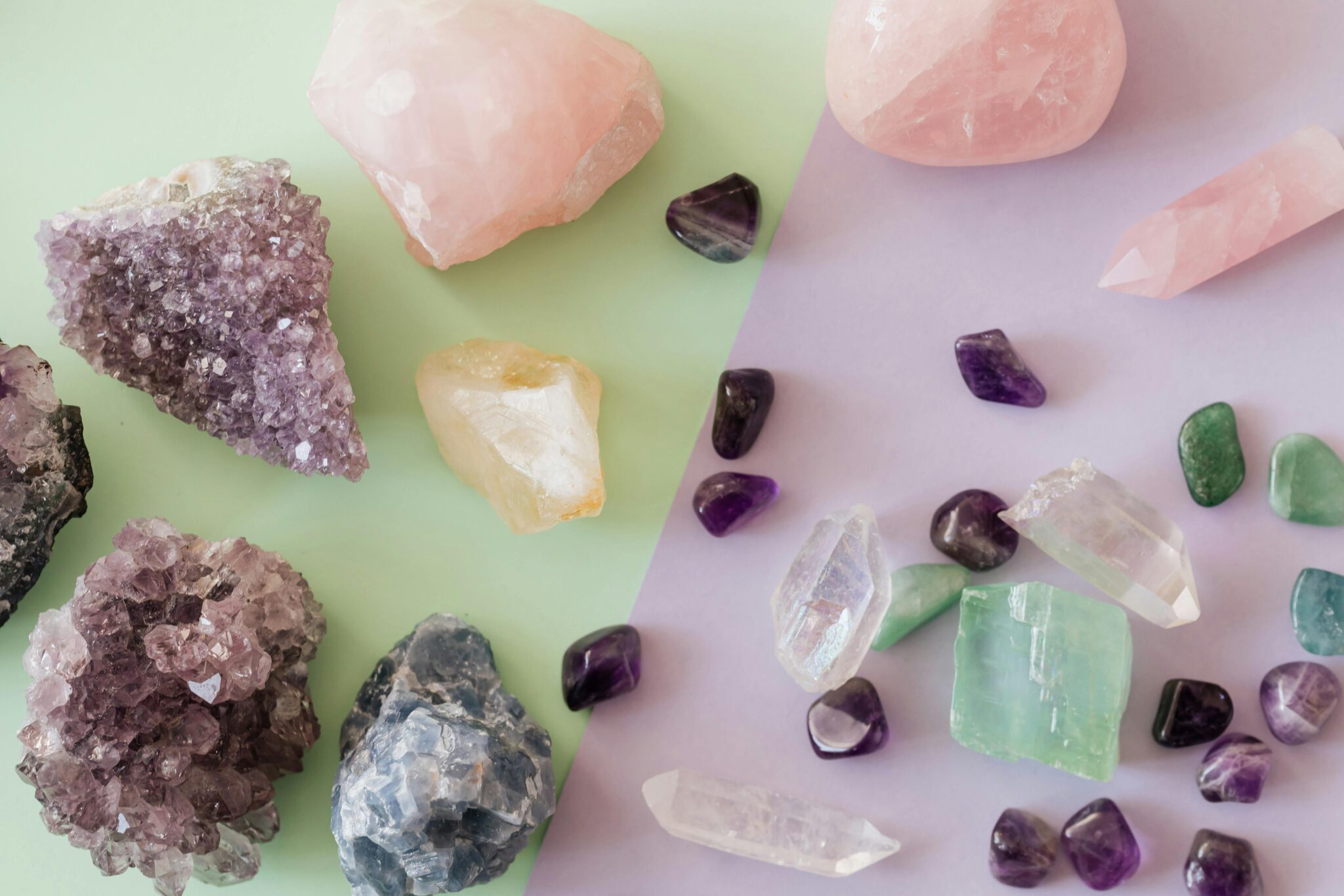 7 Chakra Crystal Spell Jar (Hangable and Sealed with beeswax)