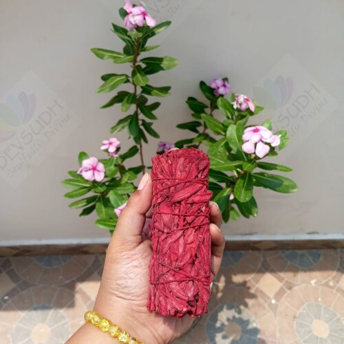 Dragon’s Blood (Red) California Sage Smudge Stick