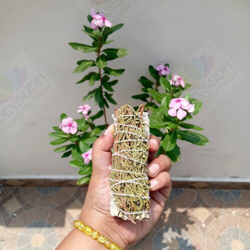 California White Sage with Juniper Smudge Stick