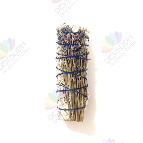 California White Sage with Lavender Smudge Stick