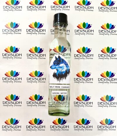 Wolf Moon charged Himalayan Spring Water (250 ml Glass bottle)