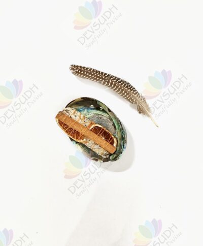 California White Sage with Orange & Cinnamon Smudge Stick