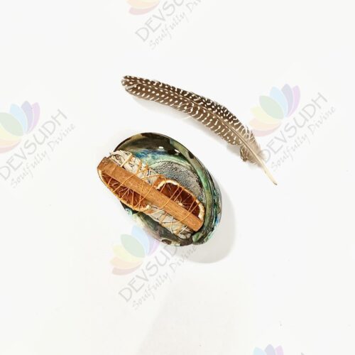 California White Sage with Orange & Cinnamon Smudge Stick