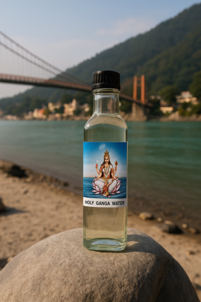 Holy Ganga Water (250 ml Glass bottle)