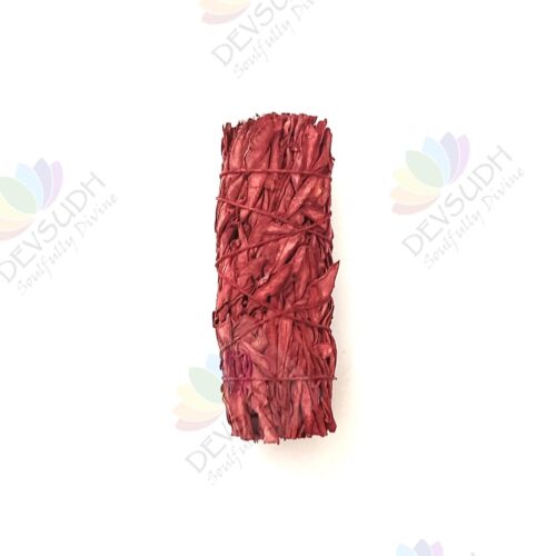 Dragon’s Blood (Red) California Sage Smudge Stick