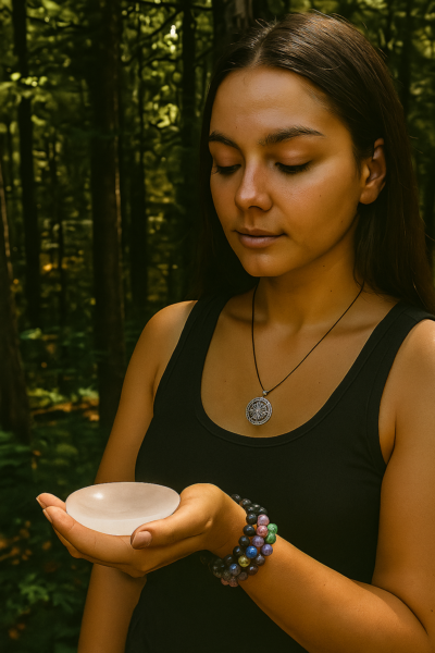 Selenite Bowl (4" Round shaped)