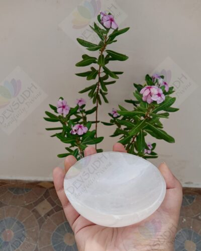 Selenite Bowl (4" Round shaped)