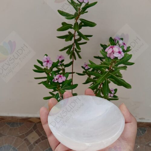 Selenite Bowl (4" Round shaped)