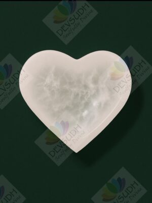 Selenite Bowl (4.5″ Heart shaped)