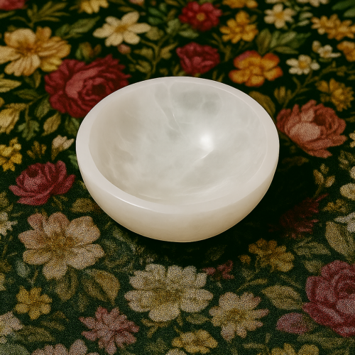Selenite Bowl (4" Round shaped)