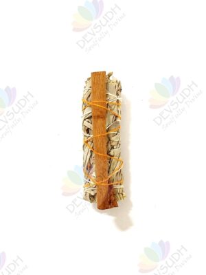 California White Sage with Cinnamon Smudge Stick