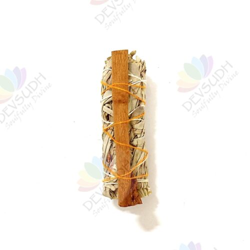 California White Sage with Cinnamon Smudge Stick