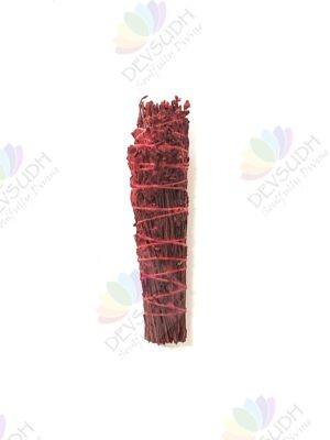 Dragon's Blood (Red) Lavender Smudge Stick (Kashmiri)