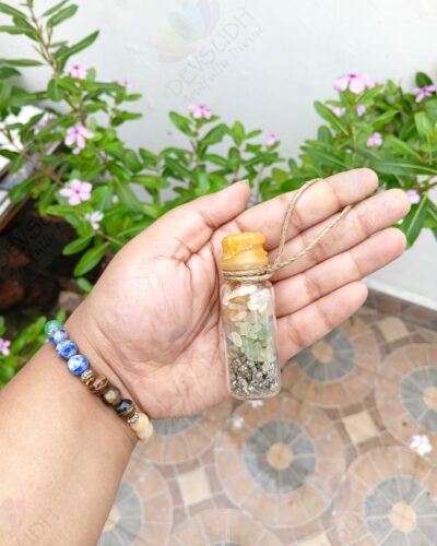 Money Magnet Spell Jar (Hangable and Sealed with beeswax)