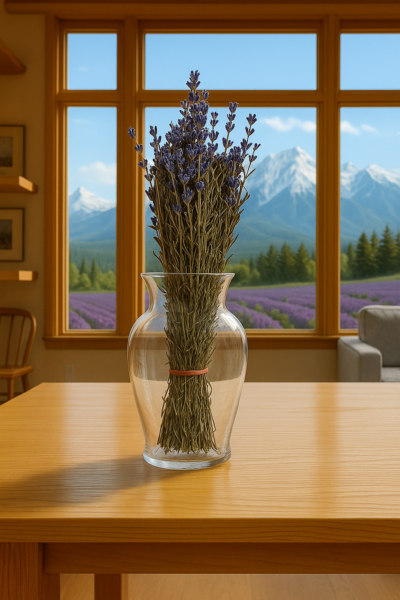 Kashmiri Lavender Rosemary Bunch - 110 stems, 11"- 13" length (Lavender Rosemary Signature)