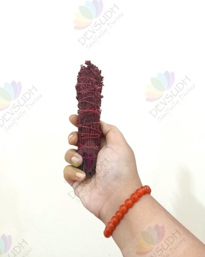 Dragon's Blood (Red) Lavender Smudge Stick (Kashmiri)