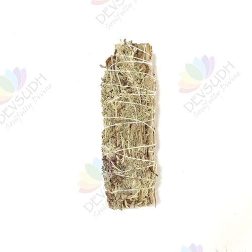 White Sage with Santolina Smudge Stick